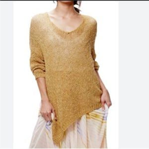 Medium Free People Asymmetrical Sweater